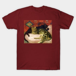 Two cats relaxing T-Shirt